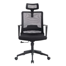 Townsville Full Back Revolving Ergonomic Office Chair - Black