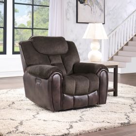 Apollo Pwr/Pwr Recliner Espresso - as Pic