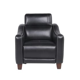 Giorno Pwr-Pwr Recliner Black - as Pic