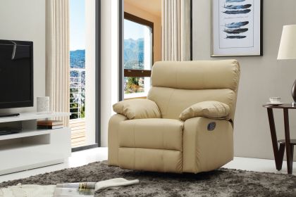 Glory Furniture Manny G536-RC Rocker Recliner , BEIGE - as Pic