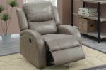 POWER RECLINER in Stone - as Pic