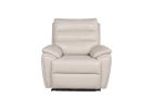 Duval Pwr/Pwr Recliner Ivory - as Pic