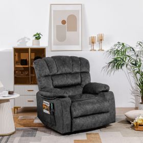 Oversized Recliner Chair Sofa with Massage and Heating