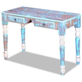 Desk Solid Reclaimed Wood - Multicolor