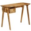 Writing Desk 43.3"x19.7"x29.9" Solid Mango Wood - Brown