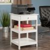 Delta Home Office Printer Stand; White - 10121