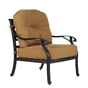 Club Chair; Canvas Natural; Set of 2 - as pic