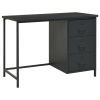 Industrial Desk with Drawers Anthracite 41.3"x20.5"x29.5" Steel - Anthracite