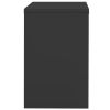 Filing Cabinet Anthracite 35.4"x18.1"x28.5" Steel - Anthracite