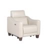 Giorno Pwr-Pwr Recliner Ivory - as Pic