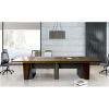 Office Furniture 8 Person Conference Table Luxury Meeting Conference Table Conference Table Meeting Desk - Brown - 3200*1300*750