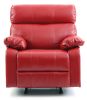 Glory Furniture Manny G534-RC Rocker Recliner , RED - as Pic