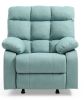 Glory Furniture Cindy G556-RC Rocker Recliner , TEAL - as Pic