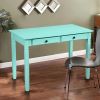 43.3'' Computer Board Desk with 2 Drawers - mint - pic