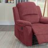 POWER RECLINER in Paprika Red - as Pic