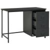 Industrial Desk with Drawers Anthracite 41.3"x20.5"x29.5" Steel - Anthracite