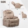 Lehboson Lift Chair Recliners, Electric Power Recliner Chair Sofa for Elderly, (Beige) - as Pic