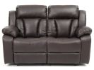 Glory Furniture Daria G686-RL Reclining Love seat , DARK BROWN - as Pic