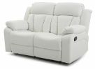 Glory Furniture Daria G682-RL Reclining Love seat , WHITE - as Pic