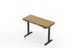 Adjustable Computer Desks for Home Office - tobacco black