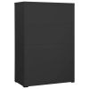 Filing Cabinet Anthracite 35.4"x18.1"x52.8" Steel - Anthracite