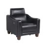 Giorno Pwr-Pwr Recliner Black - as Pic