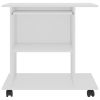 Computer Desk White 31.5"x19.7"x29.5" Engineered Wood - White