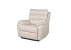 Duval Pwr/Pwr Recliner Ivory - as Pic