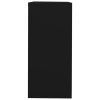 Filing Cabinet Black 35.4"x18.1"x40.6" Steel - Black