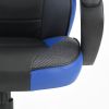 Gaming Office Chair with Fabric Adjustable Swivel; BLACK AND BLUE - pic