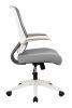 Task office chair with filp up arms; mid-mesh task chair; Max Upload 300lbs - Gray