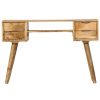 Writing Desk Solid Mango Wood 45.3"x18.5"x29.9" - Brown