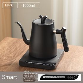 Intelligent Electric Kettle Temperature Control For Stainless Steel Hand Flushing (Option: Black-EU)