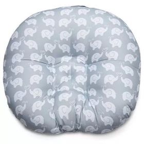 Super Thick And Super Soft Baby Deck Chair Portable (Option: Gray Elephant-65x65cm)