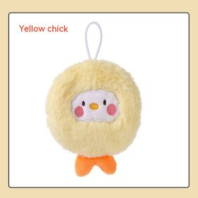 Hand Warmer Cat's Paw Mini Plush Hand Warmer (Option: Yellow Chicken)