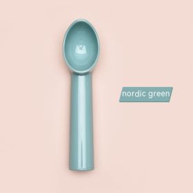 Ice Cream Spoon Fruit Ball Scoop Tools (Option: Nordic Green)